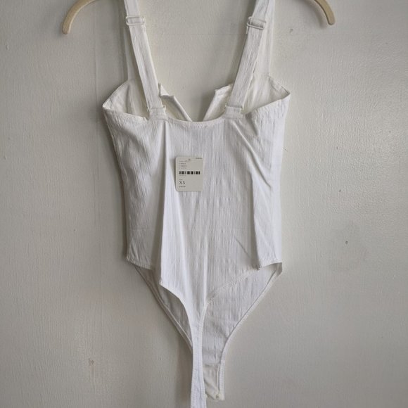 Free People Pippa V-Wire Bodysuit - Picture 7 of 9